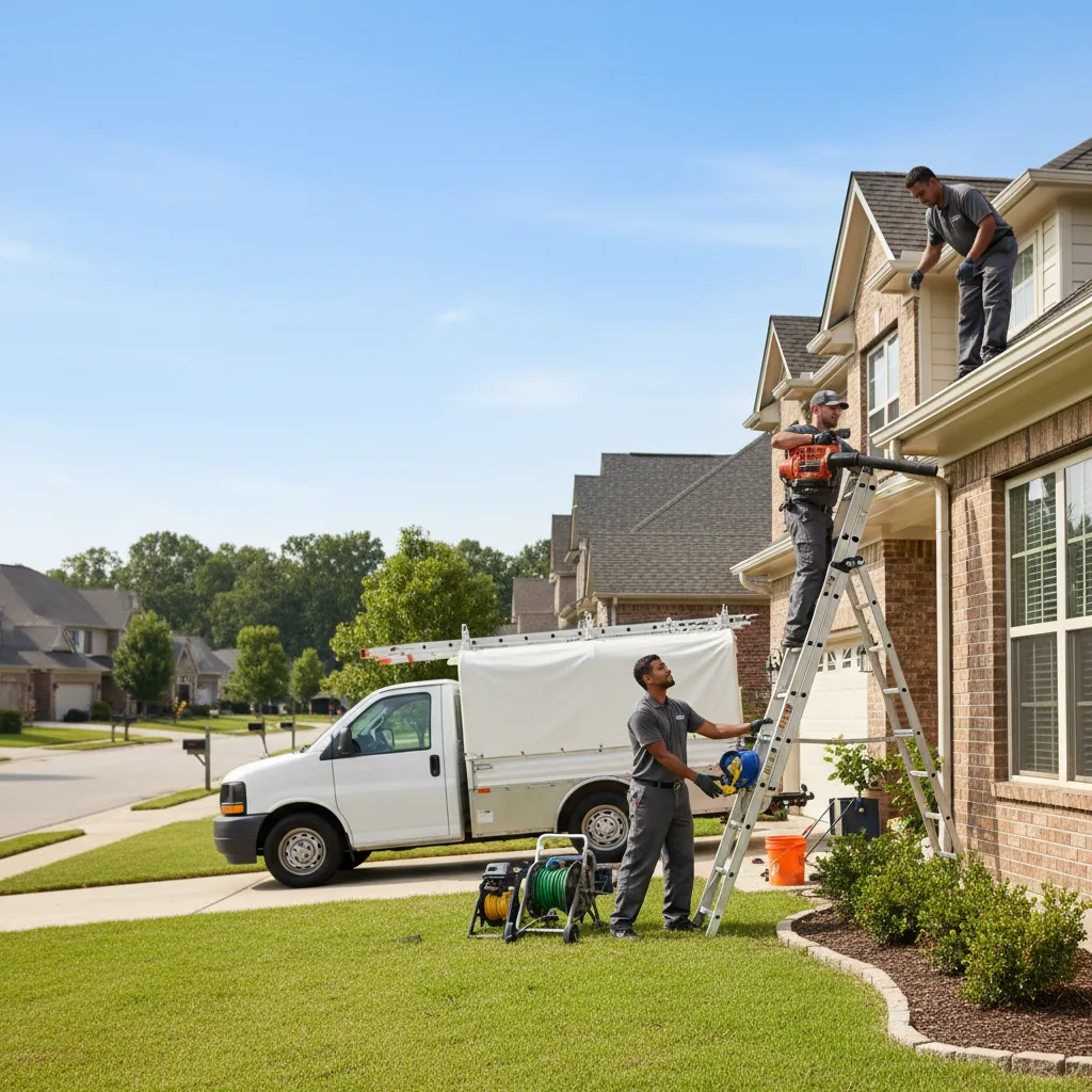 Home Gutter Service in Bishop, TX near me